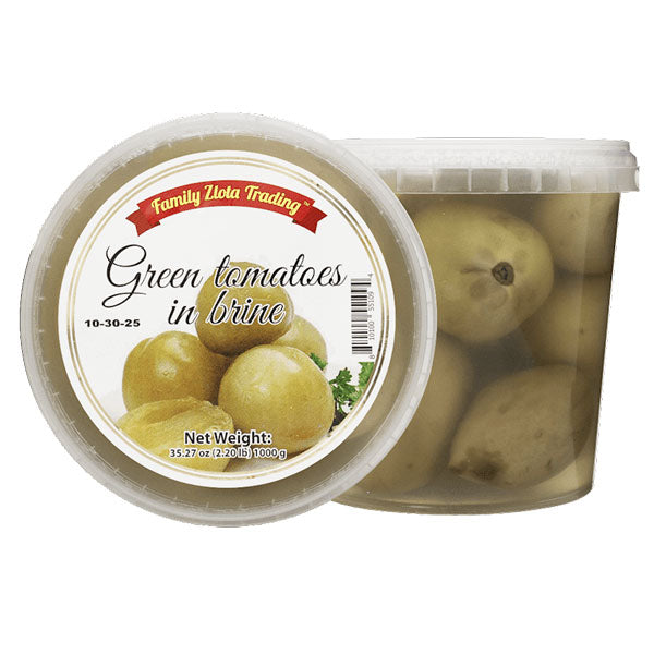 Зеленые помидоры в рассоле – 2,2 фунта (1,0 кг)